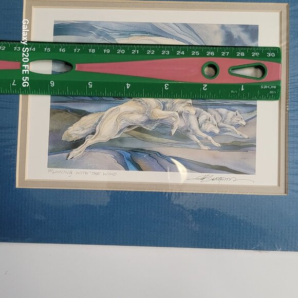 Dorothy Francis-YOUNG FISHERMAN Framed/Matted Arctic Inuit Art Print - Picture 7 of 10